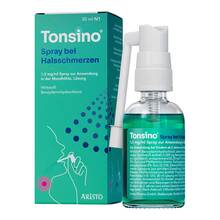 Abbildung: Tonsino Spray bei Halsschmerzen 30 ml, Spray PZN 19130001 