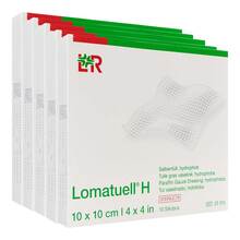 Lomatuell H Salbent&uuml;ll 10x10 cm steril 50 St