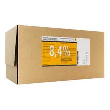 Natriumhydrogencarbonat-L&ouml;sung 8,4% Deltamedica Glas 10x100 ml