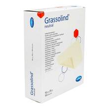 Grassolind Salbenkompressen 10x10 cm steril 50 St