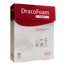 Abbildung: Dracofoam easyfix Schaumstoff Wundauflage 20x20 cm 10 St, Verband PZN 19156851 