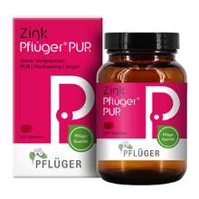 Abbildung: Zink Pflüger Pur 10 mg Tabletten 100 St, Tabletten PZN 19160864 