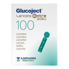 Glucoject Lancets Extra 33 G 100 St