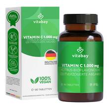 Vitamin C + Bioflavonoide 1000 mg vegan hochdosiert 180 St