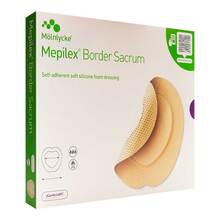 Mepilex Border Sacrum Schaumverband 16x20 cm steril 5 St