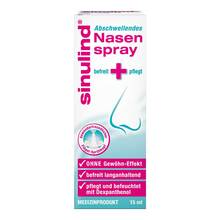 Abbildung: sinulind Abschwellendes Nasenspray 15 ml, Nasenspray PZN 19237638 