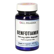 Benfotiamin 100 mg GPH Kapseln vet. (f&uuml;r Tiere) 30 St