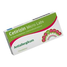 Cetirizin Micro Labs 10 mg Filmtabletten 100 St
