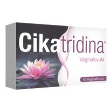 Abbildung: Cikatridina Vaginalovula 10X2 g, Vaginalsuppositorien PZN 19267409 