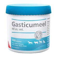 Abbildung: Gasticumeel ad us.vet.Tabletten 500 St, Tabletten PZN 19280976 