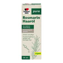 Abbildung: Doppelherz Rosmarin Haaröl pure 50 ml, Öl PZN 19288506 