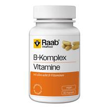 Abbildung: Raab Vitalfood Vitamin B-Komplex Kapseln 90 St, Kapseln PZN 19305736 