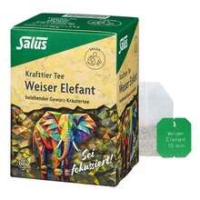 Abbildung: Krafttier Tee Weiser Elefant Bio Salus Filterbeutel  15 St, Filterbeutel PZN 19351050 