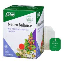 Abbildung: Neuro Balance Bio Ashwagandha + Hopfen Tee Salus 15 St, Filterbeutel PZN 19375300 