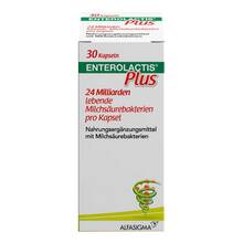 Abbildung: Enterolactis Plus Kapseln 30 St, Kapseln PZN 19379798 