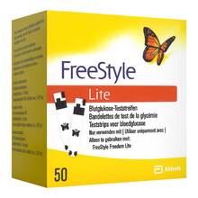 Freestyle Lite Teststreifen ohne Codieren 50 St
