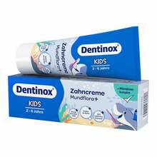 Abbildung: Dentinox Zahncreme Mundflora Kids 75 ml, Zahncreme PZN 19401374 