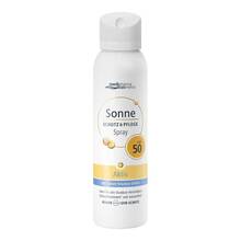 Abbildung: Sonne Schutz & Pflege Aktiv Aerosol-Spray LSF 50 150 ml, Spray PZN 19404579 