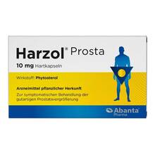 Abbildung: Harzol Prosta 10 mg Hartkapseln 200 St, Hartkapseln PZN 19413408 