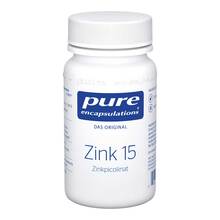 Abbildung: Pure Encapsulations Zink 15 Zinkpicolinat Kapseln 30 St, Kapseln PZN 19433003 