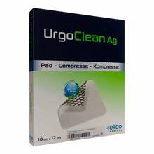 Urgoclean Ag Kompressen 10x12 cm steril 20 St