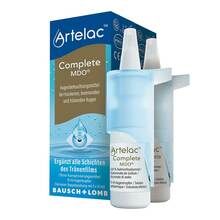 Artelac Complete MDO Augentropfen bei trockenen / tr&auml;nenden Augen 2x10 ml