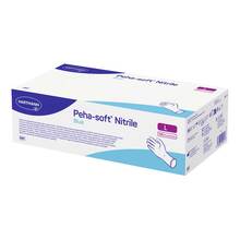 Peha-Soft nitrile blue Untersuchungshandschuhe unsteril pf L 100 St