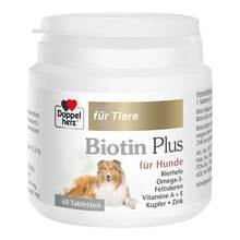 Abbildung: Doppelherz für Tiere Biotin Plus Tabletten für Hunde 60 St, Tabletten PZN 19495659 