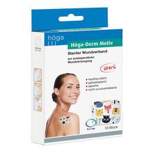 H&ouml;ga-Derm Motiv steriler Wundverband 6x7 cm 10 St