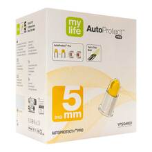 Abbildung: Mylife Autoprotect Pro Sich.-Pen-Nadeln 5 mm 31 G 100 St, Kanüle PZN 19510063 