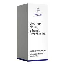 Abbildung: Veratrum album ethanol. Decoctum D4 50 ml, Dilution PZN 19528790 