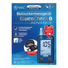 Abbildung: Testamed Glucocheck Advance BZ MG Starterset BT 1 St PZN 19530539 