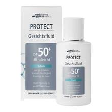 Abbildung: Medipharma cosmetics Protect Gesichtsfluid LSF 50 +  50 ml, Creme PZN 19629143 