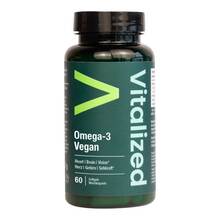 Abbildung: Vitalized Omega-3 vegan 900 mg Weichkapseln 60 St, Weichkapseln PZN 19636864 