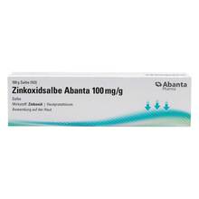 Abbildung: Zinkoxidsalbe Abanta 100 mg / g 100 g, Salbe PZN 19641701 