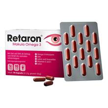 Abbildung: Retaron Makula Omega-3 Kapseln 90 St, Kapseln PZN 19642876 