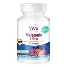 Abbildung: Melatonin 0,5 mg Tabletten 365 St, Tabletten PZN 19645610 