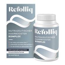 Abbildung: Refolliq nutrazeutischer Haarbooster Komplex Kapseln  50 St, Kapseln PZN 19659859 