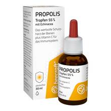 Abbildung: Beecraft Propolis Tropfen 55% plus Echinacea 30 ml, Tropfen PZN 19659902 