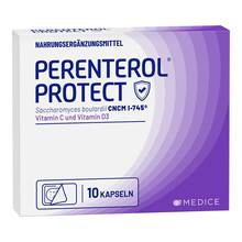 Abbildung: Perenterol Protect Kapseln 10 St, Kapseln PZN 19692704 