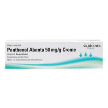 Abbildung: Panthenol Abanta 50 mg / g Creme 100 g, Creme PZN 19720576 