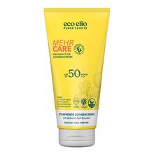 Abbildung: Eco Elio Mehr Care Sonnencreme LSF 50 200 ml, Creme PZN 19724580 