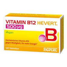 Vitamin B12 Hevert 500 µg Tabletten 120 St