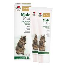 Abbildung: Doppelherz für Tiere Malz Plus Anti-Hairb.Pas.Kat. 2X100 g, Paste PZN 19745300 