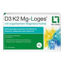 D3 K2 MG-Loges Kapseln 100 St