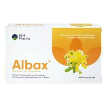 Abbildung: Albax Beh Pharma 425 mg Hartkapseln 60 St, Hartkapseln PZN 19798012 