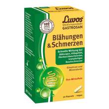 Abbildung: Luvos Gastrosan Blähungen & Schmerzen Kapseln 30 St, Kapseln PZN 19815940 