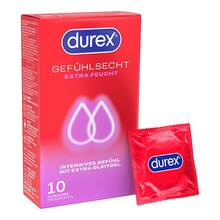 Durex Gefühlsecht extra feucht Kondome 10 St