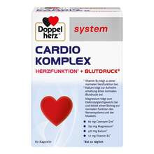 Abbildung: Doppelherz Cardio Komplex system Kapseln 60 St, Kapseln PZN 19908848 