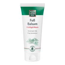 Abbildung: Allgäuer Latschenkiefer Fuß Balsam wohlig & warm 100 ml, Creme PZN 19910029 